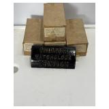 4 -Chicago Watchclock Stations With keys-NIB