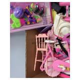Box lot of Barbie accessories