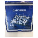 Glass Chess Set - Complete