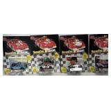 (4) NASCAR  Stockcars With Collector Cards