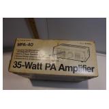 Realistic 35 Watt PA Amplifer - Light Use