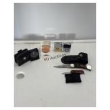 Lot of Pocket Knives,Lighters,Paper weight ++++