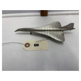 Danbury Mint - Concorde Pewter Airplane