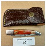 6' Handcrafted Full Tang East Texas Skinner Knife
