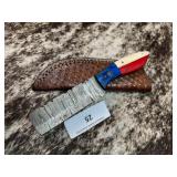 8' Texas Pride Hunting Knife w/ Sheath