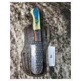 8' Handcrafted Bull Cutter Knife w/ Sheath
