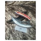 6' Damascus Alaskan Ulu Knife w/ Sheath