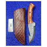 8' East Texas Skinner Knife w/ Sheath