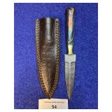8.5' Full Tang Throwing Dagger w/ Sheath