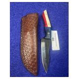 8' Texas Pride Hunting Knife w/ Sheath