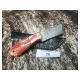 8' Handcrafted Bull Cutter Knife w/ Sheath