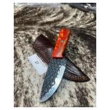 8' Full Tang Damascus Hunting Knife