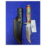 8' Damascus East Texas Skinner Knife