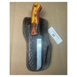 8' Handcrafted Bull Cutter Knife w/ Sheath
