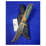 8' Damascus East Texas Skinner Knife