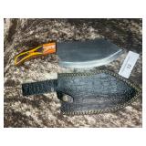12' Handcrafted Full Tang Cleaver w/ Sheath