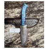 11' Damascus Hunting Knife