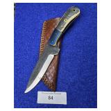 8' Handcrafted Full Tang Hunting Knife w/ Sheath