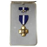 Original Cased Navy Cross Medal