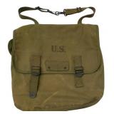 WWII Dated 1945 Musette Bag