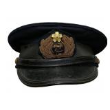WWII IJN Japanese Naval Officer Visor Hat