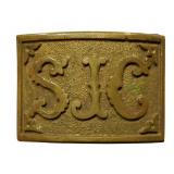 Civil War Era St. John's College Belt Buckle