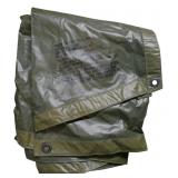 Vietnam Era Rubberized Poncho Dated 1963