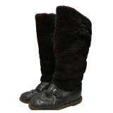 WWII Soviet Fur Flight Boots