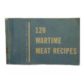 WWII Wartime Meat Recipes Book