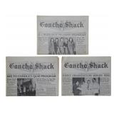 1945 'Concho Shack' Newspapers San Angelo AAF