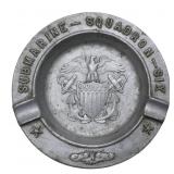 1937 Named US Navy Submarine Squadron 6 Ashtray
