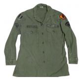 Vietnam War Army Aviation Specialist OG-107 Shirt