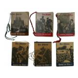 6 WWII German WHW Donation Booklets