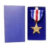 WWII Boxed Silver Star Medal
