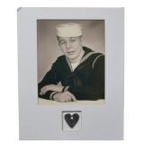WWII USS Spearfish Submarine Charm & Photo