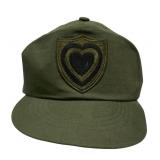 Vietnam Made Fatigue Cap With 24th Corps Patch