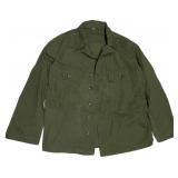 WWII US Army M1943 HBT Shirt Sz 44R