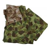 WWII P-42 USMC Frog Camo Trousers UNWASHED