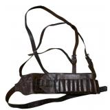 Korean War Pick Up NKPA/Chicom Leather Ammo Belt
