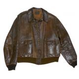 WWII Roughwear A-2 Flight Jacket Sz 42