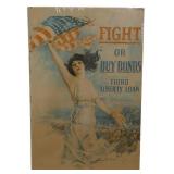 WWI 3rd Liberty Loan Fight or Buy Bonds Poster