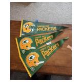 3 VTG Green Bay Packers Pennants