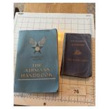 2 VTG Military Handbooks Seamens Airman