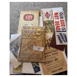 VTG Antique Ephemera Lot