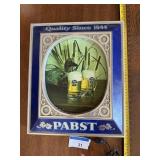 Pabst Beer Lighted Sign w Duck