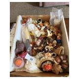 Box Lot Thanksgiving Knick Knacks