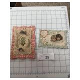 2 Victorian Valentines Cards