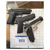 Lot of 3 VTG BB Pellet Pistols Daisy Plus