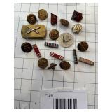 Estate Lot of Military Pins US Germany