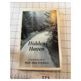 Author Signed Ruth Erickson Hidden Haven Book
